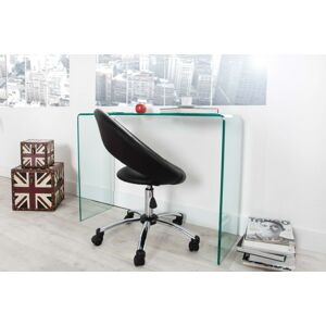 LuxD Sklenený kancelársky stôl Phantom  x