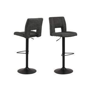 Dkton Dizajnová barová stolička Nerine, antracitová