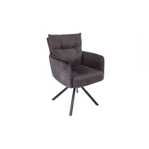 LuxD 23787 Dizajnová otočná stolička Maddison antracit