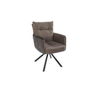 LuxD 23786 Dizajnová otočná stolička Maddison zelená