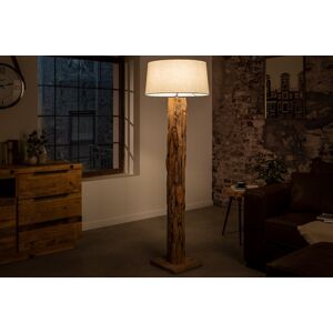 LuxD 25459 Dizajnová stojanová lampa Nash prírodná Stojanové svietidlo