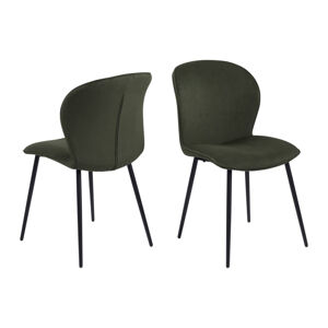 Dkton 23510 Dizajnová stolička Nenitte, olivovo zelená