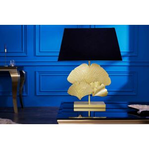 LuxD 27658 Dizajnová stolová lampa Rashid čierno-zlatá