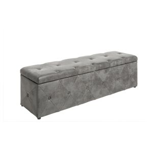 LuxD Dizajnová lavica Spectacular 140 cm antik sivá