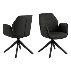 Dkton 24774 Dizajnová stolička Ariella sivá  - RP