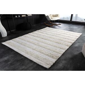 LuxD Dizajnový koberec Napua 230 x 160 cm slonovinový