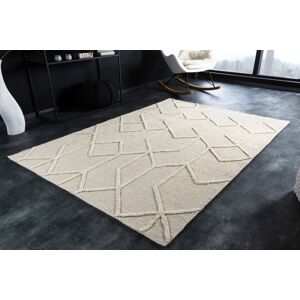 LuxD Dizajnový koberec Pablo 230 x 160 cm slonovinový