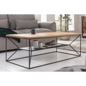 LuxD Dizajnový konferenčný stolík Haines 110 cm dub