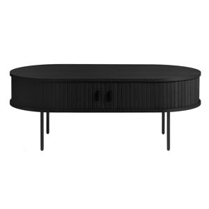 Furniria Dizajnový konferenčný stolík Vasiliy 120 cm čierny dub