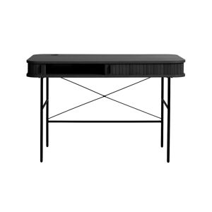 Furniria Dizajnový písací stôl Vasiliy 120 cm čierny dub