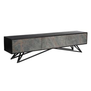 LuxD Dizajnový TV stolík Quillon 200 cm prírodný kameň