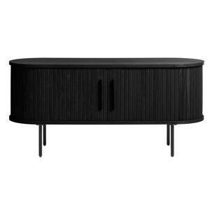 Furniria Dizajnový TV stolík Vasiliy 120 cm čierny dub