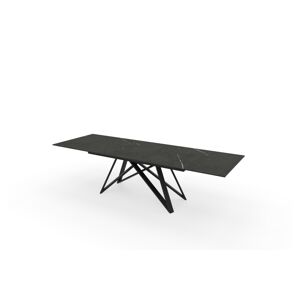 LuxD Rozťahovací keramický stôl Callen 180-220-260 cm grafit