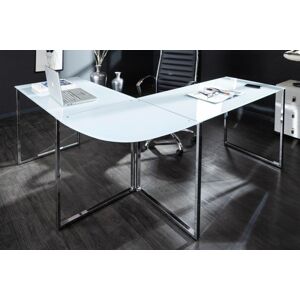 LuxD Kancelársky stôl Atelier biely   x 75 cm