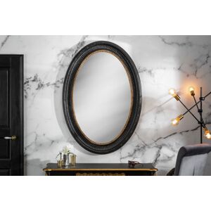 LuxD Nástenné zrkadlo Kathleen  čierno - zlaté  x  24686