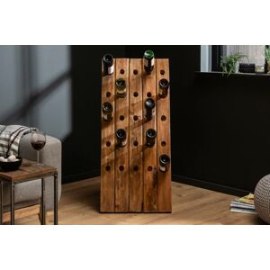 LuxD Regál na víno Lyric 107 cm recyklované drevo