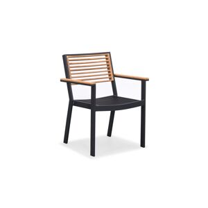 Higold Záhradná jedálenská stolička HIGOLD - York Dining Arm Chair Black/Black